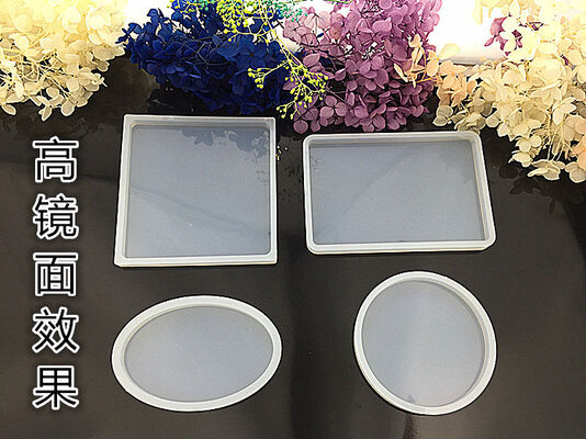 Crystal dropper pressure plate silicone mold soft clay tool clay press plate base handle model