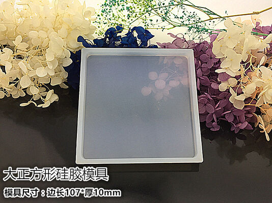 Crystal dropper pressure plate silicone mold soft clay tool clay press plate base handle model