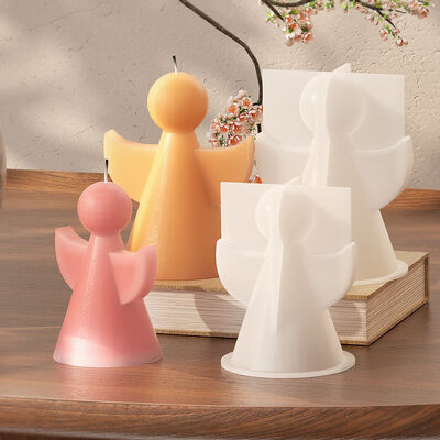 DIY dropper resin size angel grinding tool 3D three-dimensional gypsum aromatherapy candle silicone mold wholesale