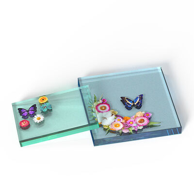 DIY crystal dropper mold, rectangular square photo frame, table, dried flower specimen, silicone mold