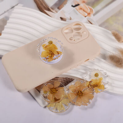 DIY crystal dropper irregular circular heart-shaped airbag phone holder jewelry hanging silicone mold