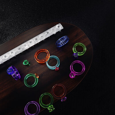 DIY crystal dropper resin grinding tool, self-made diamond, gemstone, face ring, silicone mold, direct sales from the source
