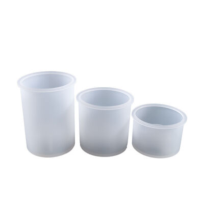 DIY crystal dropper resin wax candle holder large, medium, small cylindrical aromatherapy tray jewelry silicone mold
