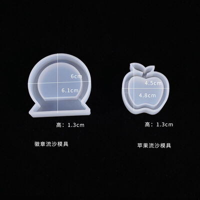 DIY Crystal Dripping Gel Flowing Sand Mold Decoration Pendant Owl Candy Silicone Mold