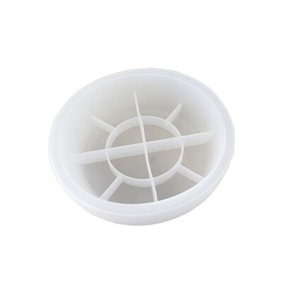 Crystal dropper gypsum cement candle cup storage bowl storage tray candle container silicone mold wholesale