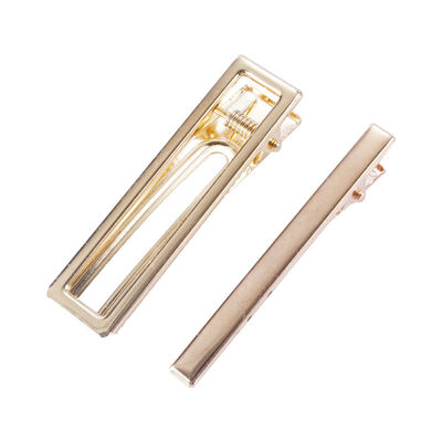 DIY crystal dropper accessories hair clip hair accessories handmade hair accessories duckbill clip straight clip gold