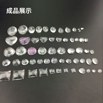 DIY Crystal Dropping Glue Patch Mold Time Gem Patch Pendant Silicone Grinding Tool Style Size