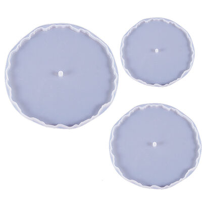 DIY crystal dropper mold, three-layer tray decoration set, display rack, coaster, tableware, silicone mold