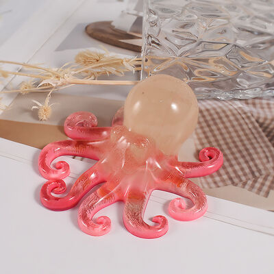 DIY crystal dropper epoxy resin ocean octopus octopus octopus mirror silicone mold table decoration