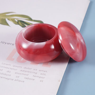 DIY Crystal Dropping Gel Mold Rouge Lipstick Jar Decoration Small Jar Storage Box Silicone Mold
