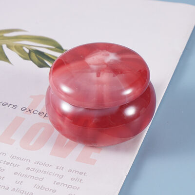 DIY Crystal Dropping Gel Mold Rouge Lipstick Jar Decoration Small Jar Storage Box Silicone Mold