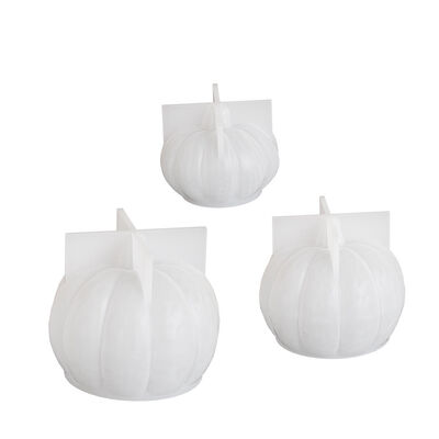 Crystal Drip Glue Sand Noodles Christmas Pumpkin Ornaments DIY Aromatherapy Gypsum Candles Silicone Mold