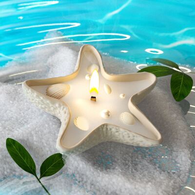 DIY starfish candle tray silicone mold jewelry storage box minimalist style starfish tray silicone mold