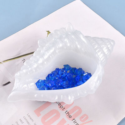 DIY Crystal Dropping Glue Mold Creative Conch Storage Box Silicone Mold Manufacturer Spot Wholesale