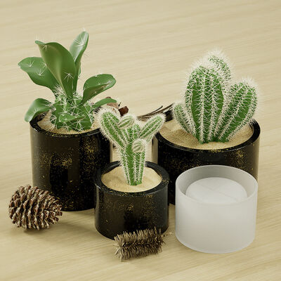 Crystal Drip Glue DIY Resin Aromatherapy Gypsum Storage Box Silicone Mold Large Flower Pot Cup Grinding Tool