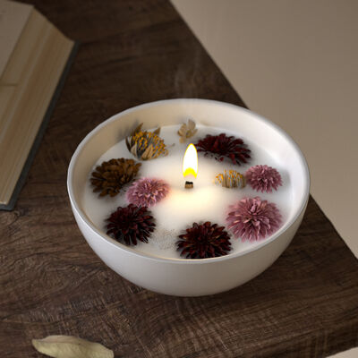 Aromaterapia resina yeso cemento recipiente circular de almacenamiento silicona molde bricolaje vela de aroma recipiente de yeso molde