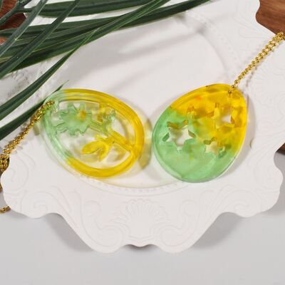 Easter Rabbit Egg Mushroom Pendant Decoration Silicone Mold DIY Aromatherapy Gypsum Mold