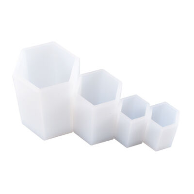 DIY crystal dropper mold, geometric hexagonal prism ornament, hexagonal prism, candle, silicone mold