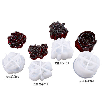 Yumei Crystal Dropping Glue Flower Mold DIY Jewelry Multiple Flower Mirrors Three Dimensional Flower Silicone Mold