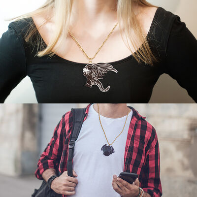 Crystal Drip Glue Flying Dragon Fire Dragon Pattern Necklace Keychain Silicone Mold DIY Jewelry Pendant Drip Glue Grinding Machine