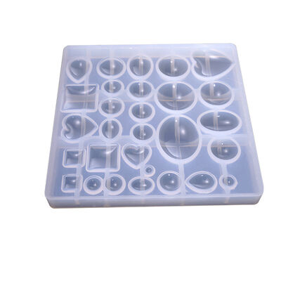 DIY Crystal Dropping Glue Patch Mold Time Gem Patch Pendant Silicone Grinding Tool Style Size