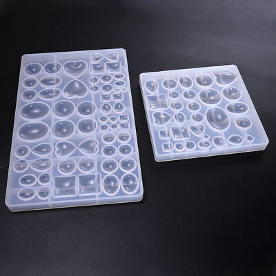 DIY Crystal Dropping Glue Patch Mold Time Gem Patch Pendant Silicone Grinding Tool Style Size
