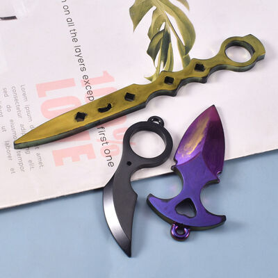 DIY crystal dropper mold hanging decoration keychain table defense toy silicone mold wholesale