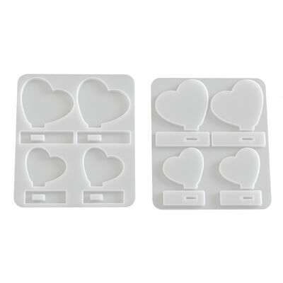 DIY dropper glue love big head sticker photo frame socket table dried flower decoration hand drawn ornament silicone mold