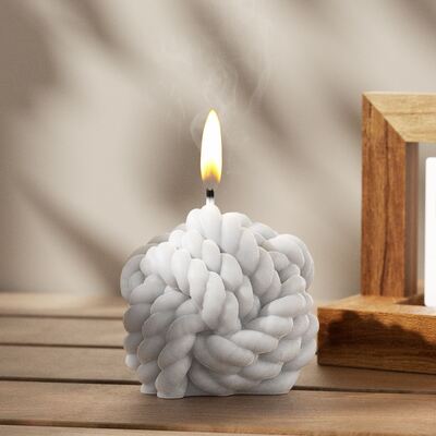 Fried Dough Twists wool ball aromatherapy candle silicone mold ins aerogypsum table wool ball glue dripping mold