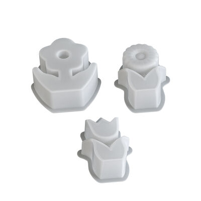 DIY 3D Flower Aromatherapy Candle Dropping Mold Tulip Sunflower Gypsum Silicone Mold