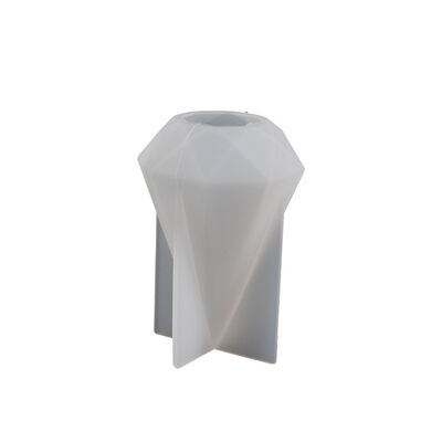 DIY crystal dropper resin candle geometric mirror octagonal grinding tool diamond cone silicone mold