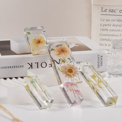 DIY Crystal Dropper Mirror Resin Table Grinding Tool Rectangular Square 11 Piece Set Combination Silicone Mold