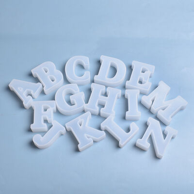 DIY Crystal Dropping Gel Mold With 26 English Letters Creative Handmade Ornament Silicone Mold
