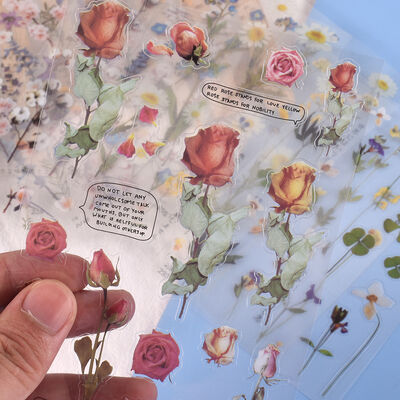DIY crystal dropper molds, multiple flower materials, stickers, dropper materials, dropper fillers