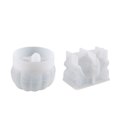 DIY crystal dropper resin candle mold Halloween pumpkin ornament jewelry silicone mold wholesale