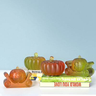 DIY crystal dropper resin candle mold Halloween pumpkin ornament jewelry silicone mold wholesale