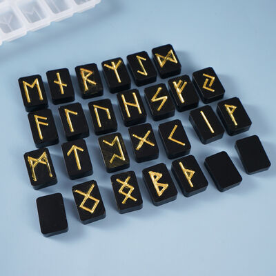 DIY crystal dropper mold, Luen letter creative personality, energy symbol, silicone mold