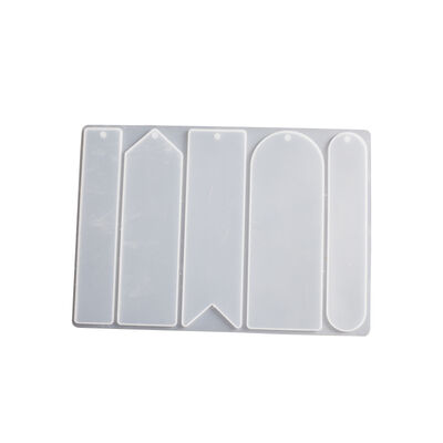 Crystal dropper mold DIY mirror rectangular circular arch multiple full page bookmark silicone molds