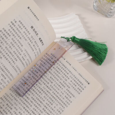 Crystal dropper mold DIY mirror rectangular circular arch multiple full page bookmark silicone molds