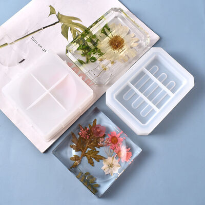 DIY crystal dropper mold soap storage box silicone mold spot wholesale manufacturer direct sales