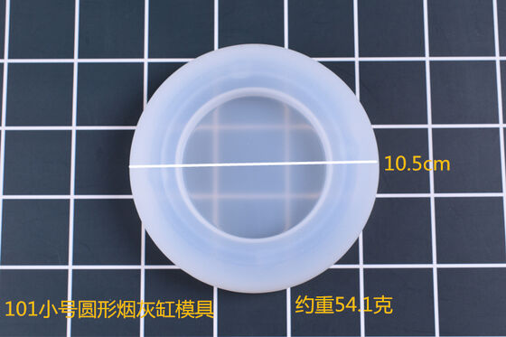 DIY crystal dropper silicone mold small heart-shaped square diamond circular plum blossom ashtray mold