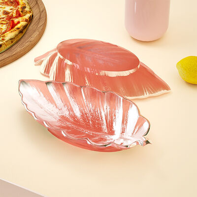 DIY crystal dropper mold, leaf storage tray, fruit dish, silicone mold