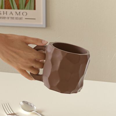 DIY Crystal Drip Glue Round Gypsum Cut Pattern Candle Cup Flower Pot Ornament Silicone Mold