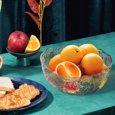 DIY crystal dropper mold creative irregular fruit nut storage bowl silicone mold wholesale