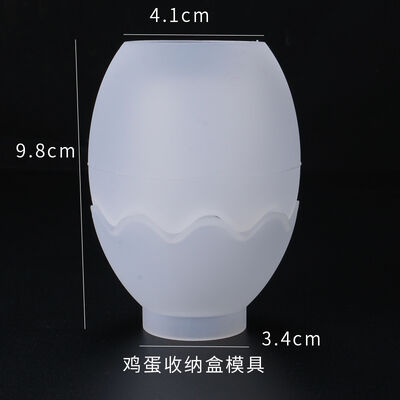 DIY crystal dropper mold storage box mold jewelry box egg storage box ornament silicone mold