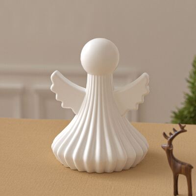 Cross border new silicone mold DIY Angel Wings Aromatherapy Candle Dropping Glue Pendant Gypsum Mold