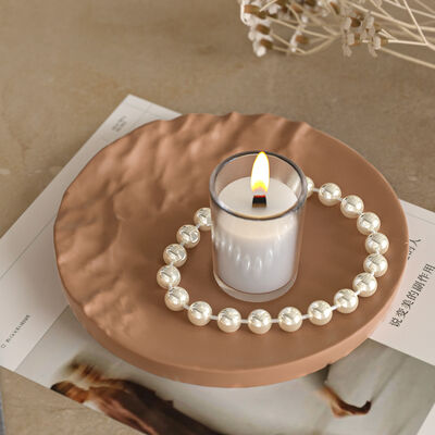 Irregular ocean waves, large circular tray, silicone mold, water ripple pattern, dish decoration, gypsum mold