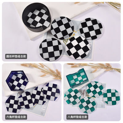 Crystal dropper resin DIY mirror square circular book holder table base coaster holder silicone mold