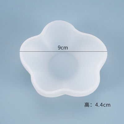 DIY Crystal Dropping Gel Mold Dish Petal Small Dish Ornament Platform Storage Mirror Silicone Mold