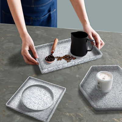Moldes cuentagotas de cristal para bricolaje, bandejas múltiples, bandejas rectangulares para salas de estar, tazas, moldes para frutas